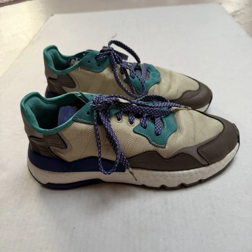 Adidas Nite Jogge Boost Retro Classic Running Shoes Mens 9 Outdoor‎ Active